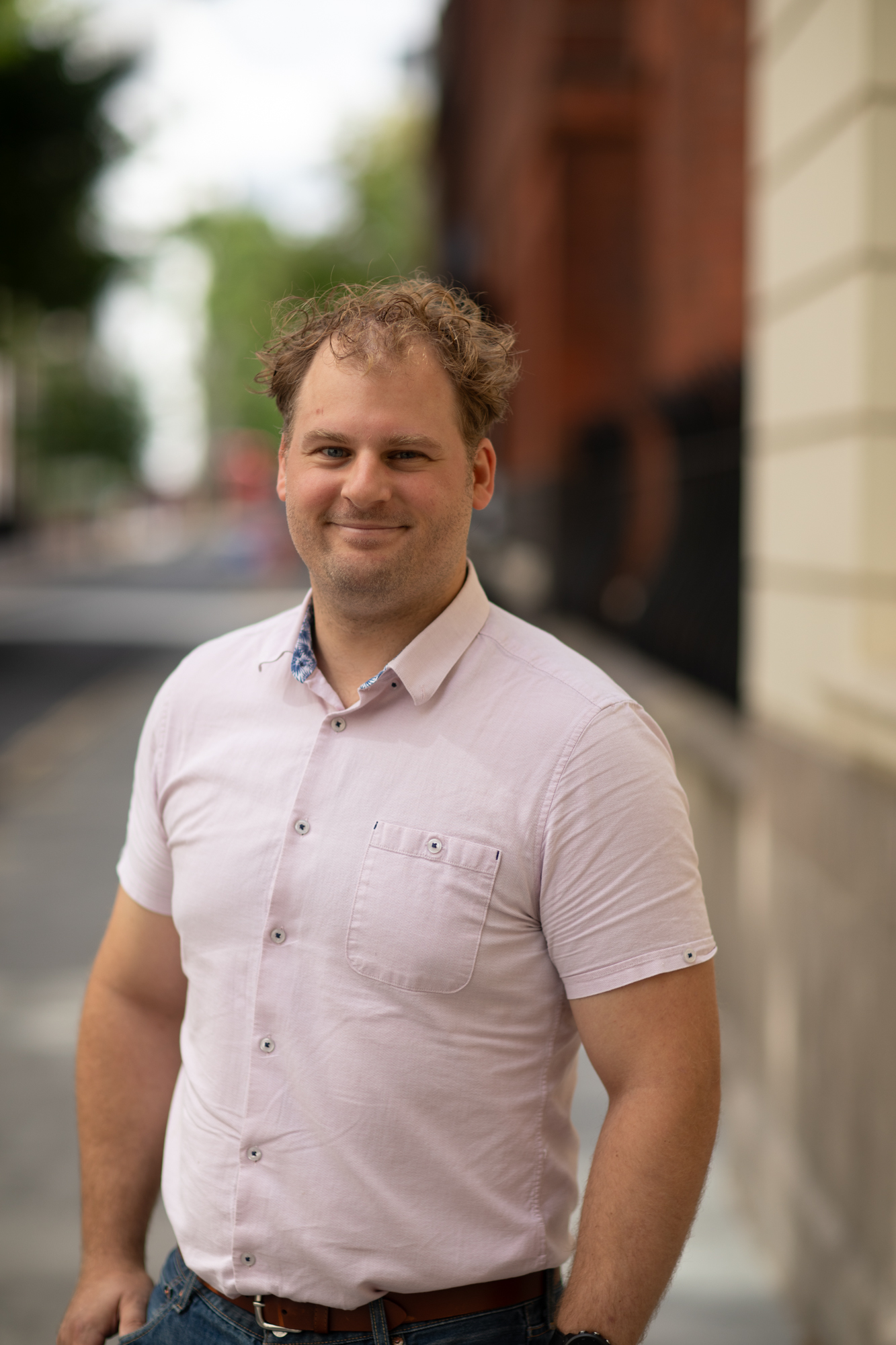 Portrait of Aaron Bater, Project Engineer at June.