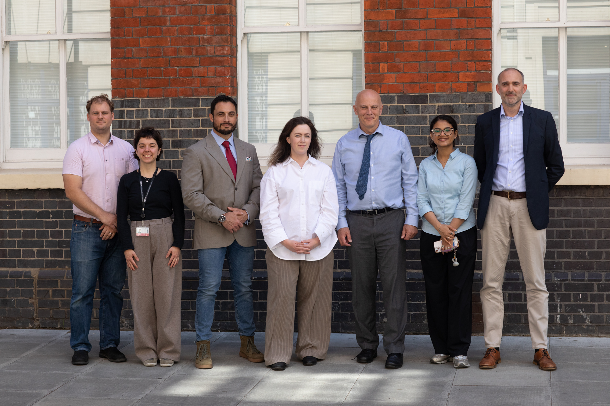 The June team outside their London offices.